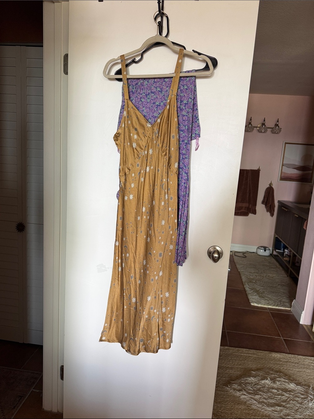 SPELL Limited Edition Stargazer Silk Slip Dress - Picture 4 of 10
